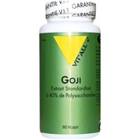Extracto estandarizado de Goji 500 mg 80 cápsulas vegetales - Vitall +