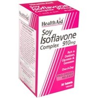 Soy Isoflavones 30 comprimidos de 910mg - Health Aid