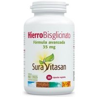 Hierro Bisglicinato 30 cápsulas - Sura Vitasan