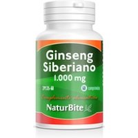 10 x Ginseng Siberiano 60 comprimidos de 1000 mg Naturbite | Natural Doctor