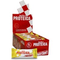 Caja de barritas proteicas de plátano 24 barritas de 46g - Nutrisport