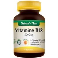 Vitamina B12 2000 µg de liberación prolongada 60 comprimidos - Natures Plus