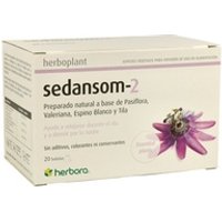 Sedansom 2 relajante 20 bolsitas infusoras de 1.5g - Herbora | Natural Doctor