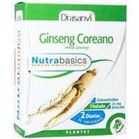 5 x Nutrabasics Ginseng Coreano 60 cápsulas Drasanvi | Natural Doctor
