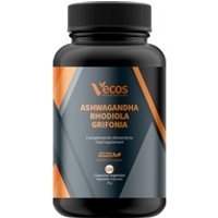Ashwagandha, Rhodiola y Grifonia 5 HTP 100 cápsulas vegetales - Vecos