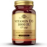 Vitamina D3 1000 IU 100 perlas de 25?g de Solgar