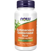 Equinácea y raíz de sello de oro 100 cápsulas vegetales - NOW Foods