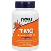 TMG Betaína 100 cápsulas vegetales - NOW Foods