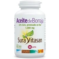 Aceite de Borraja 90 perlas de 1000 mg Sura Vitasan