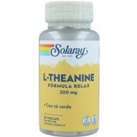 L-Theanine 45 cápsulas vegetales de 200 mg Solaray | Natural Doctor