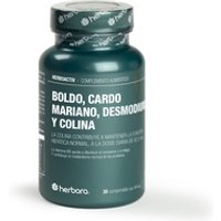 Hepático (Boldo, Mariano, Desmodium y Colina) 30 comprimidos - Herbora | Natural Doctor