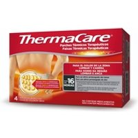 10 x Parches térmicos terapéuticos zona lumbar y cadera 4 unidades - Thermacare | Natural Doctor