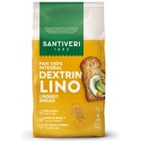 Pan integral Dextrin con semillas de lino 300 g - Santiveri | Natural Doctor