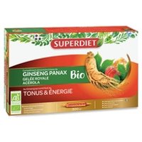 Ginseng - jalea real - acerola 20 ampollas - Superdiet