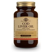 Aceite de Hígado de Bacalao 100 cáps vegetales Solgar | Natural Doctor