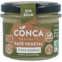 10 x Paté vegano con finas hierbas 110 g - Conca Organics | Natural Doctor