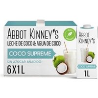 Pack de Bebida Vegetal Coco Supreme Bio 6 unidades de 1L (Coco) - Abbot Kinney's | Natural Doctor