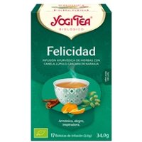 Infusión ayurvédica Felicidad 17 bolsitas infusoras de 2g - Yogi Tea | Natural Doctor
