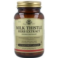 10 x Cardo Mariano Hierba (Semillas) 60 cápsulas vegetales Solgar | Natural Doctor