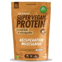 Proteína Vegana de Caramelo salado y Ashwagandha 350 g de polvo - Iswari