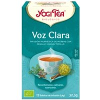 Infusión ayurvédica Voz Clara 17 bolsitas infusoras de 1.9g - Yogi Tea | Natural Doctor