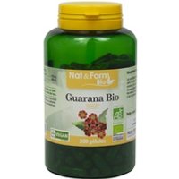 Guaraná orgánico 200 cápsulas - Nat & Form