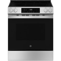30 Inch Slide-In Electric Range with 5 Smoothtop Elements, 5.3 cu. ft. Oven Capacity, Power Boil™ Burner, Warming Zone, Storage Drawer, Enhanced Shabbos Mode Built In, Self & Steam Clean, and ADA Compliant: Stainless Steel