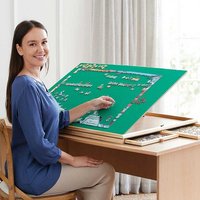 Easylife Wooden Jigsaw Organiser With Felt, Size 1500pc
