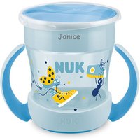 Mini Magic Cup 160ml mit Gravur (inkl. Deckel) blau