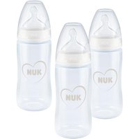 NUK First Choice Plus Babyflaschen 3er Vorteilspack mit Temperature Control