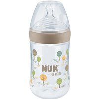 NUK for Nature Babyflasche mit Temperature Control braun 260ml
