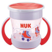 NUK Mini Magic Cup 160ml mit Trinkrand und Deckel rot