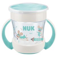 NUK Mini Magic Cup 160ml mit Trinkrand und Deckel türkis