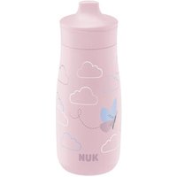 NUK Mini-Me Sip Trinkflasche 300ml mit Trinkaufsatz rosa