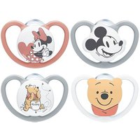 NUK Disney Space 4er Set Silikon-Schnuller