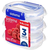 Sistema KLIP IT PLUS Frischhaltedosen Set 3x180ml