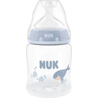 NUK First Choice Babyflasche 150ml blau