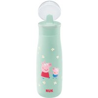 NUK Peppa Pig Mini-Me Flip Trinkflasche mit 2in1 Trinkaufsatz
