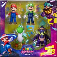 Imagen de Nintendo - Multipack Figuras Premium 13 cm con accesorio The Super Mario Galaxy Movie Jakks.