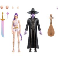 Imagen de Mattel - Pack de figuras con armas, accesorios y manos y caras intercambiables Rumi y Jinu Batalla final Mattel.
