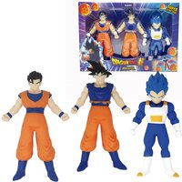 Imagen de Bizak - Monsterflex Dragon Ball pack de 3 personajes de Dragon Ball para estirar y retorcer.