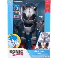 Imagen de Jakks Pacific - Figura Mecha Sonic 20 cm con luces y mochila propulsora. Incluye figura Sonic 6 cm. Licencia Sonic. Jakks Pacific.