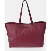 Pierre Cardin - Bolso shopping en piel color negro.