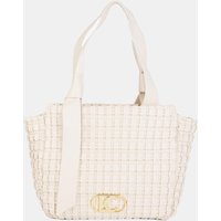 Lola Casademunt - Bolso material trenzado.