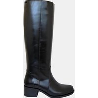 Luis Gonzalo - Botas de mujer en piel con tacón bloque.