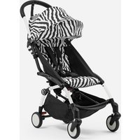 Stokke - Carrito Stokke YOYO Wild Collection Color Cebra con Chasis Blanco.