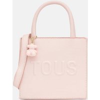 Tous - Bolso mini con cierre de botón magnético y doble asa..