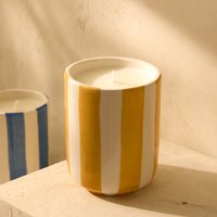 El Corte Inglés - Vela aromática en vaso Rayas Citronella El Corte Inglés.