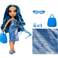 Imagen de Rainbow High - Muñeca Skyler (Blue) Diversión Bajo el Sol Rainbow High.