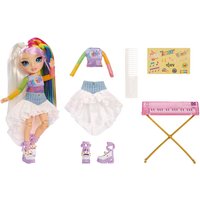 Imagen de Rainbow High - Muñeca y accesorios Jr High Rockband Amaya Rainbow High MGA.